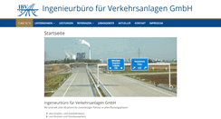 Desktop Screenshot of ib-verkehrsanlagen.de